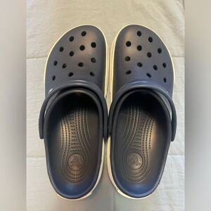 NWOT Navy Crocs